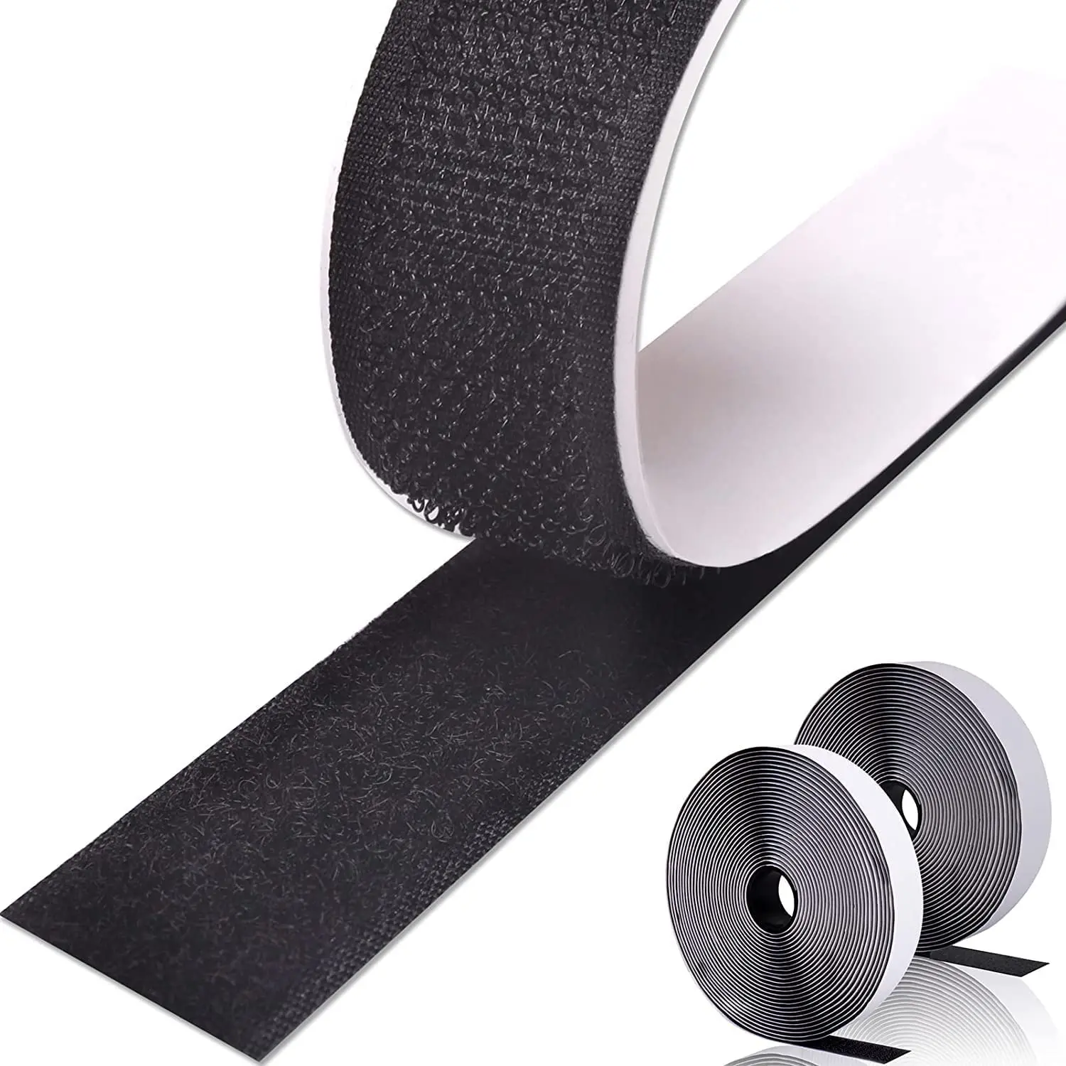 25MM*5M 100%NYLON high quality self adhesive hook and loop tape (1600545607796)