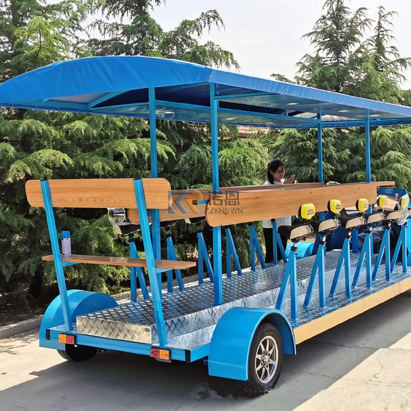 Новый продукт экскурсионный автобус Бар коктейль велосипед Производитель пива мобильный современный туристический