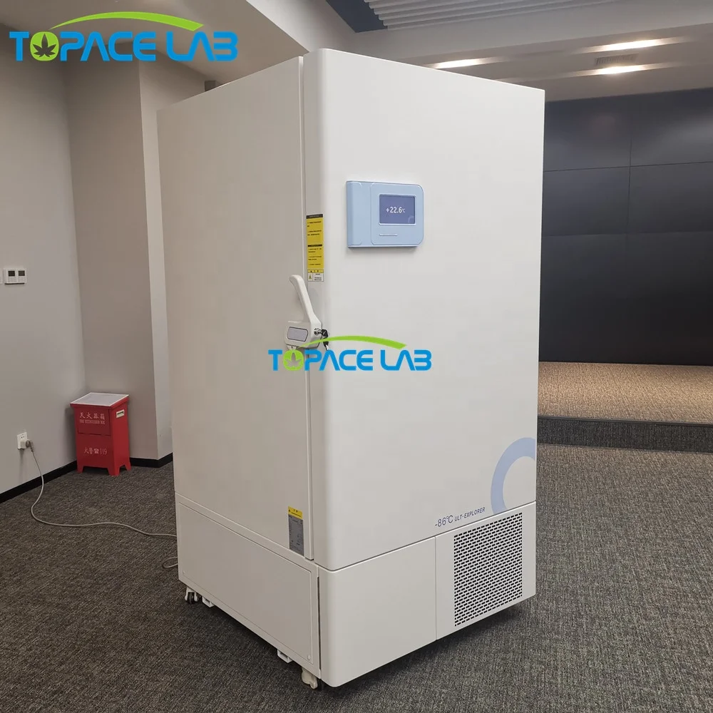 New -50~-80C Ultra Low Temperature Top-Open Deep Freezer for Industry/Lab/Supermarket with Reliable Motor and Pump