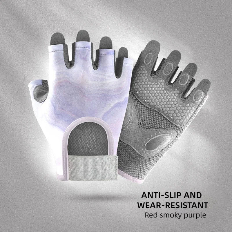 High Quality Fitness Half Finger Non-Slip Workout Weightlifting Gym Gloves Breathable Sports Cycling Gloves