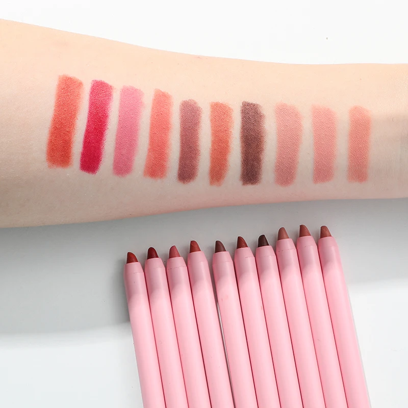 Private Label Makeup Manufacturer OEM Cosmetic Lip Liner Best Selling Waterproof Lip Liner Pencil