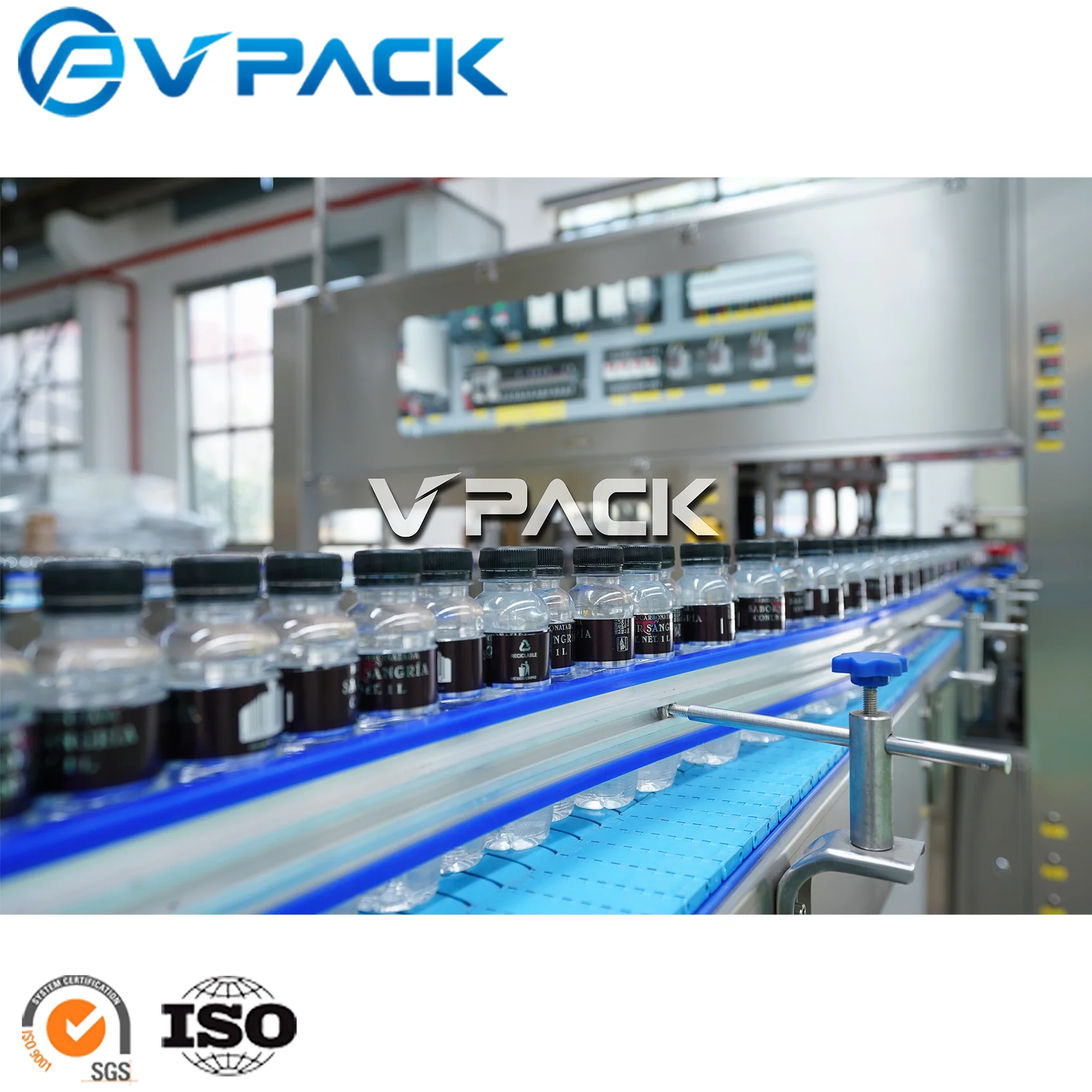 New style PET plastic bottle Labeling machine/BOPP OPP Hot melt glue revolving automatic rotary bottle body labeling plant