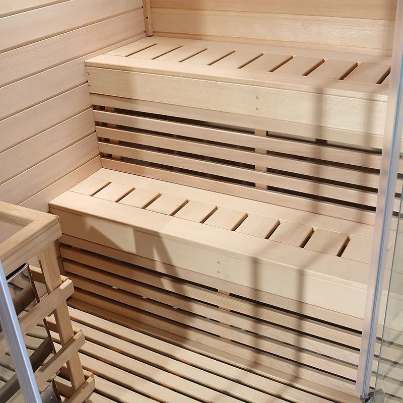 2024 New Design Luxury Indoor Dry Steam Sauna Electronic Stove with Sauna Room Accessories