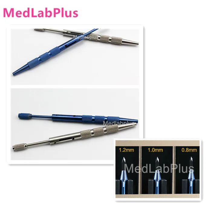 2024 fue hair sapphire blades knife hair transplant implant sapphire blade for hair transplantation