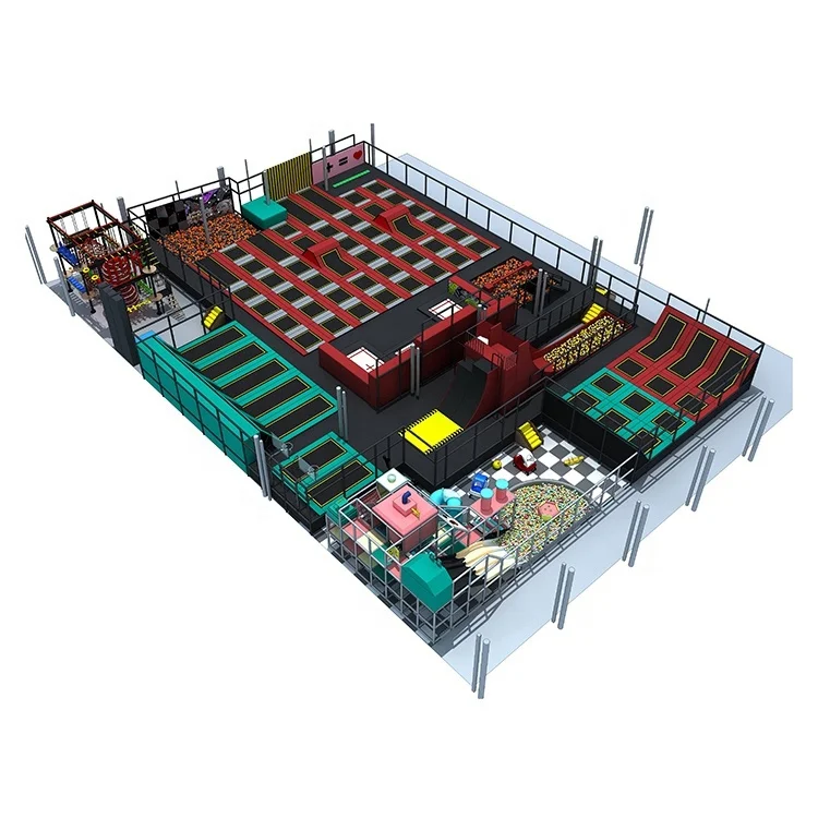 New arrival product jumping indoor amusement park trampoline for selling