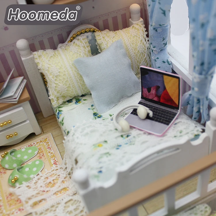 Hongda New Arrival M026 Because of You Handmade Diy Doll House Wooden DollHouse Miniature Dollhouse for Girls