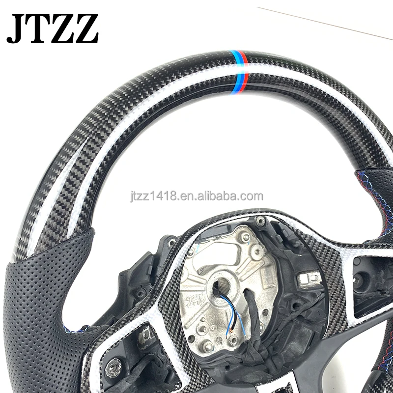 Для BMW G22 G42 G29 G20 M340i 2018 G21 G23 G26 2019 2020 2021 2022 2023 2024 рулевое колесо из углеродного волокна переключения передач с подогревом