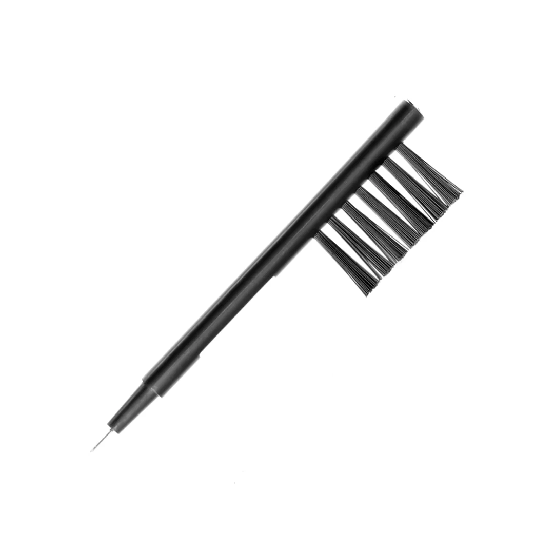 7 bunches Mini Hearing Aid Portable Cleaning Wax Brush with Loop and Magnet for BTE,ITE,ITC,CIC