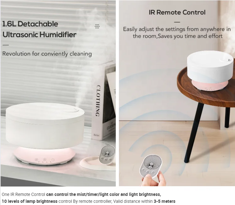 2024 factory new generation humidifier update safe easy using new humidifier remote auto working stop humidifier