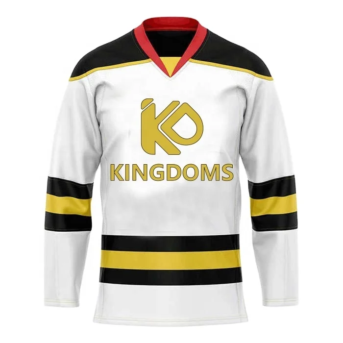 Sublimated Printing Ice Hockey Jersey Custom Made Youth Sports Team Custom Ice Hockey Uniform