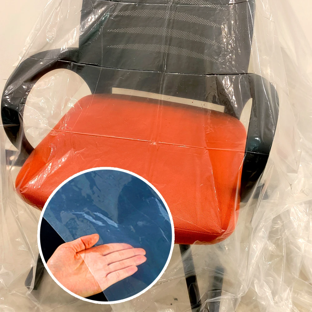 Wholesale polyethylene dust sheet plastic Cover Bags Plastic Drop Cloth Protector poly Dust Cover sheeting