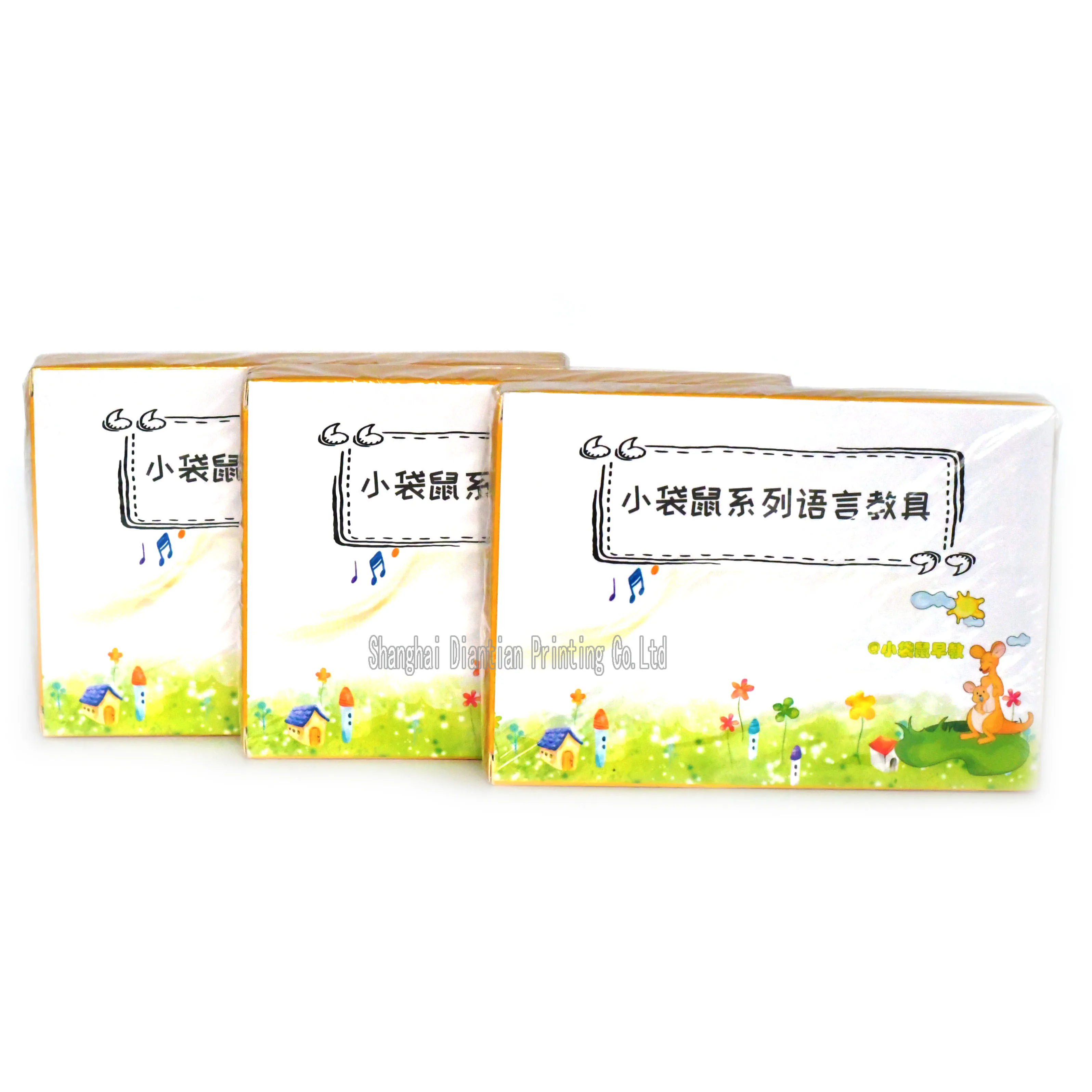 New Design Custom Chinese Flash Cards Kids Educational Flash Card Games