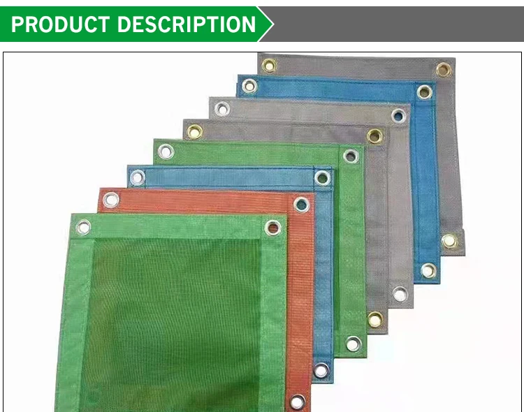 New HDPE custom  construction scaffolding construction safety net construction custom colors