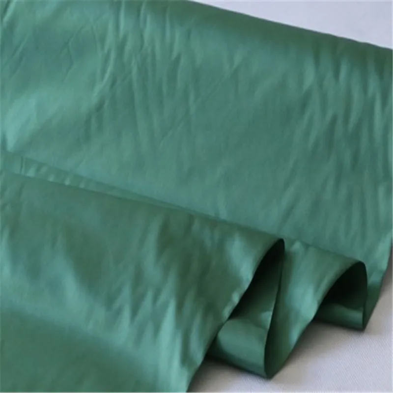 Weave Stiff Hot Sell Wholesale Great Mulberry Plain Color 100% Pure Silk Taffeta Fabric for Lady Wedding Dress