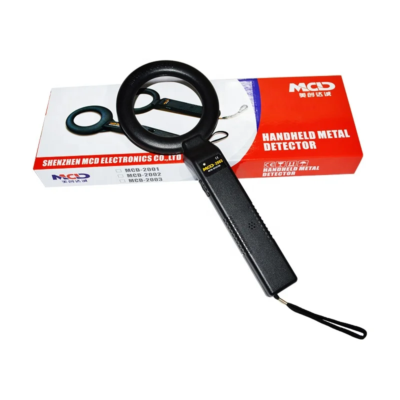 2021 Hot Sale Cheap Portable Security Scanner Handheld Metal Detector MCD-2003 for School Inspection