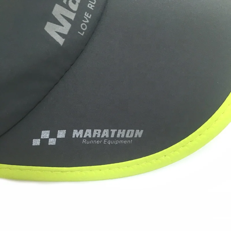 Factory product smooth polyester visor hat, printing logo visor cap