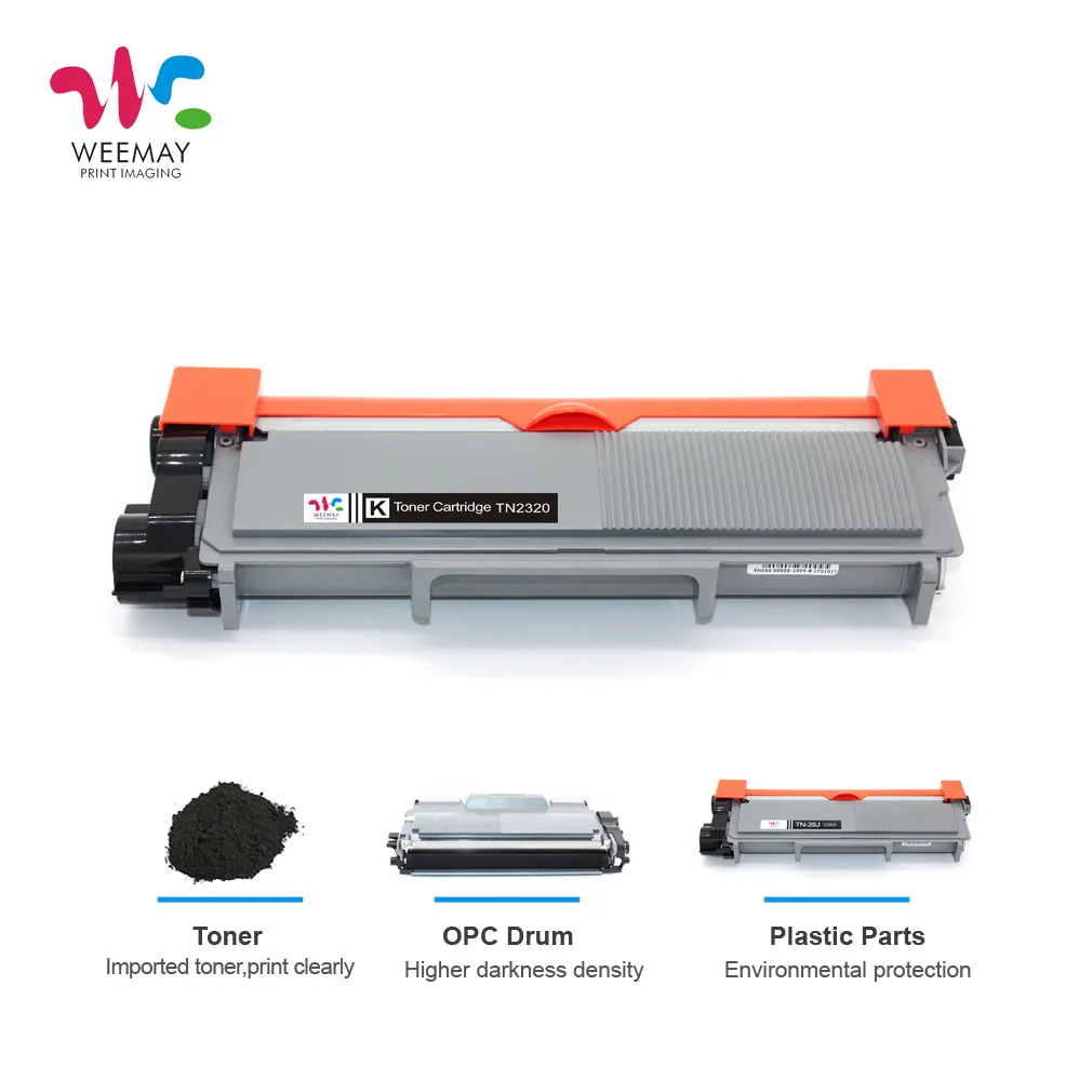 WEEMAY Compatible Toner Cartridge TN660 TN2320 TN2345 TN2350 TN2355 TN 2370 TN2375 TN2380 TN2385 For Brother TN660