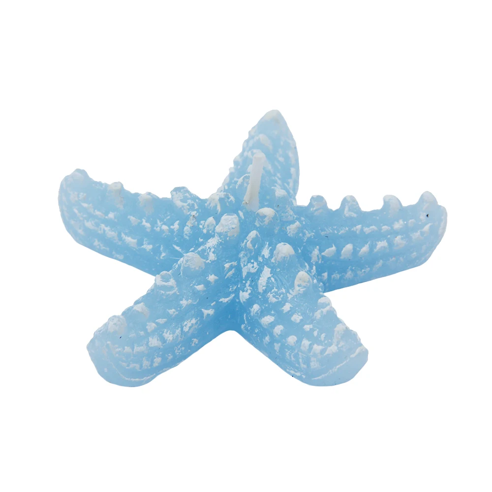 
Cheap home decorative handmade starfish wax candles 