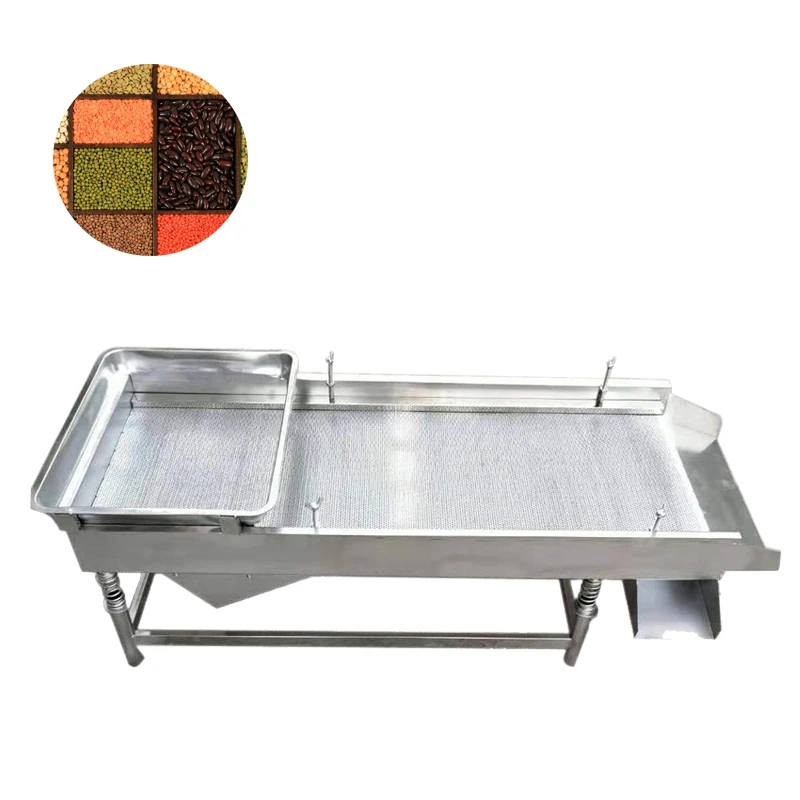 bean sprout cleaning machine linear vibration rotary vibrating screen sieve