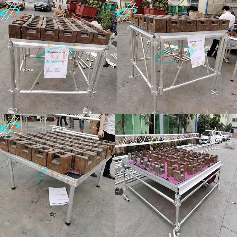 Stage Platform Aluminium Platform Top Quality Aluminum Adjustable Legs Stage Platform