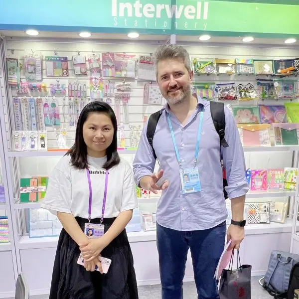 Interwell  Colorful large capacity kawaii pencil case, school pen case supplies pencil bag,school box pencils pouch