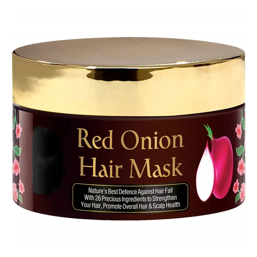 Private Label Natural Red Onion Hair Treatment Hair Mask