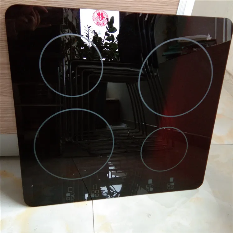 Heat Resistant Black Ceramic Glass Crystal