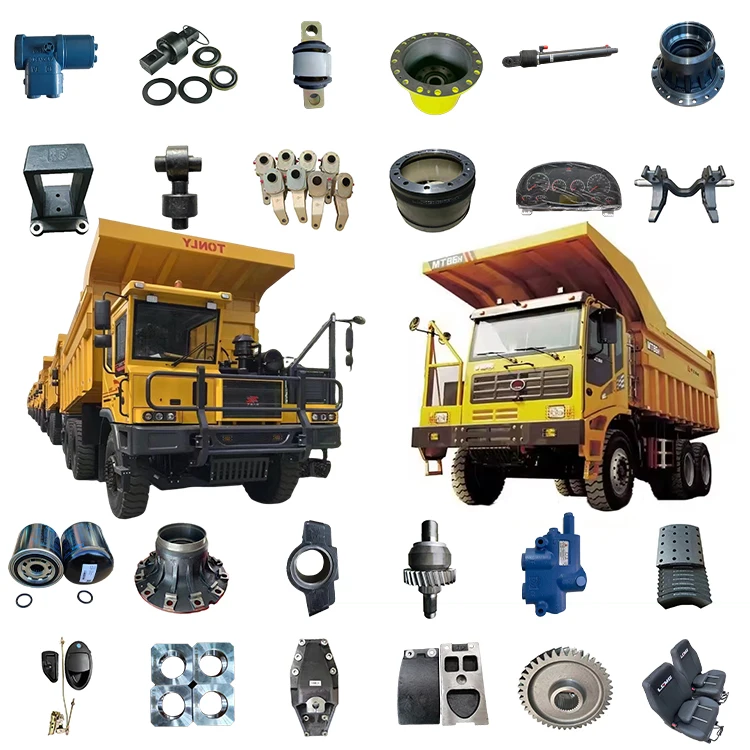 Mine Truck Middle And Rear Axle Rim Assembly Parts Gear Ring Bearer DZ90149346018