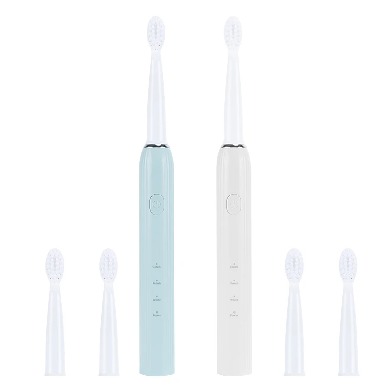 Electric toothbrush IPX7 waterproof rechargeable fully automatic intelligent ultrasonic men and women adult soft fur couple set