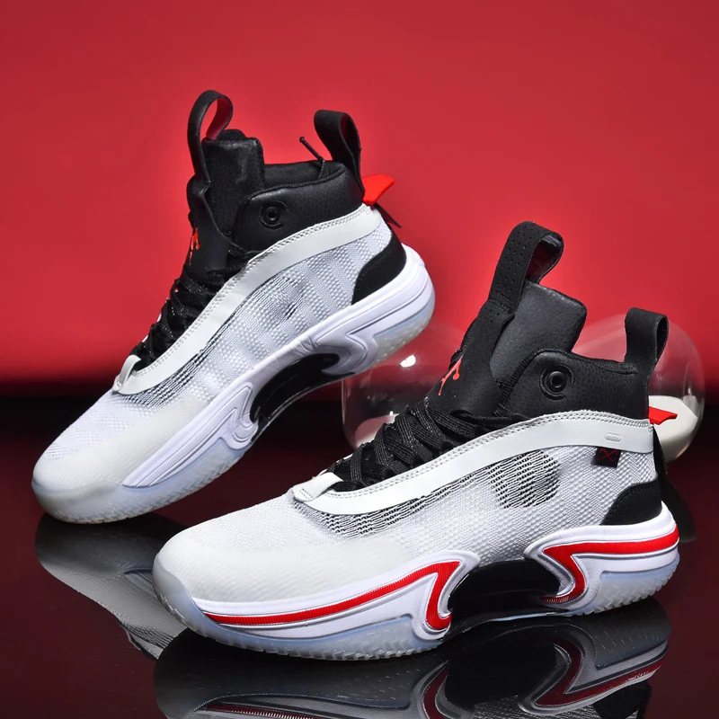 Wholesale Original Wear-Resistant protect ankle boots Professional Training Trendy Male Sneakers A16 Basketball Shoes