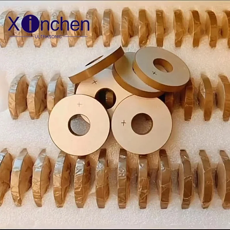 pzt-4 pzt-8 disc Piezo Sensors Factory Direct Sale Reliable Different Material Size Piezo Element Piezoelectric Ceramic Ring