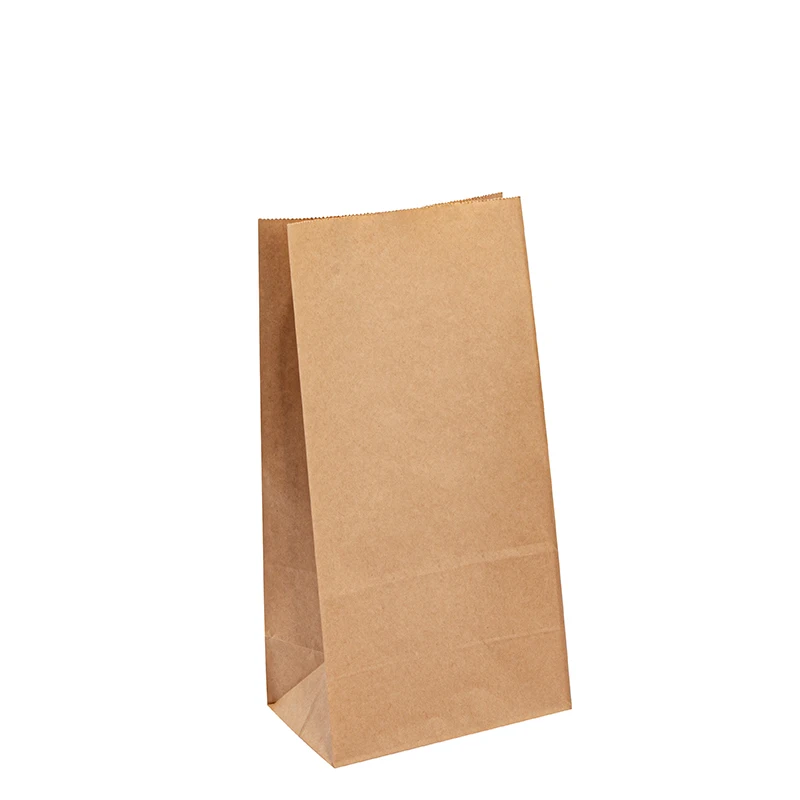 Wholesale Take Out Brown food paper bag