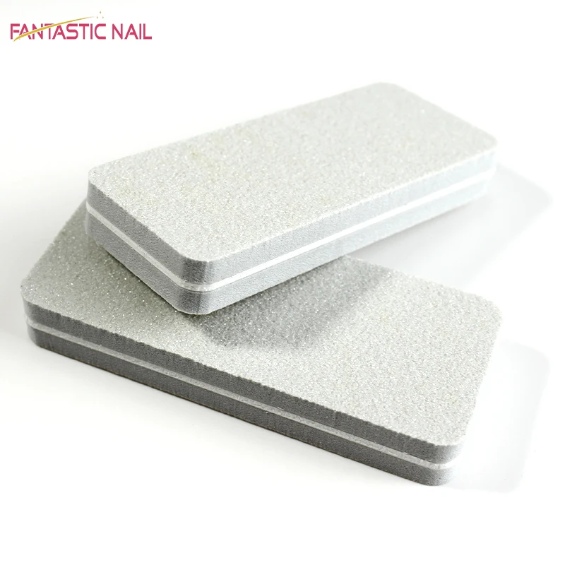 Wholesale Manicure Tool Custom Color Emery Board Block Square High Quality Sponge Nail File Buffer