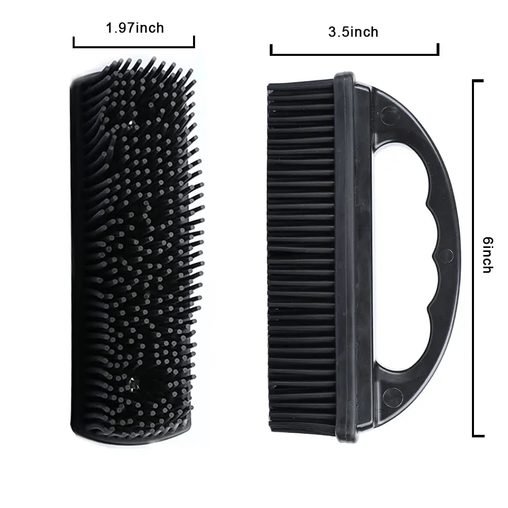Rubber Pet Hair Removal Brush Lint Cat Dog Hair Removal Tool Silicone Lint And Debris Remover For Cleaning