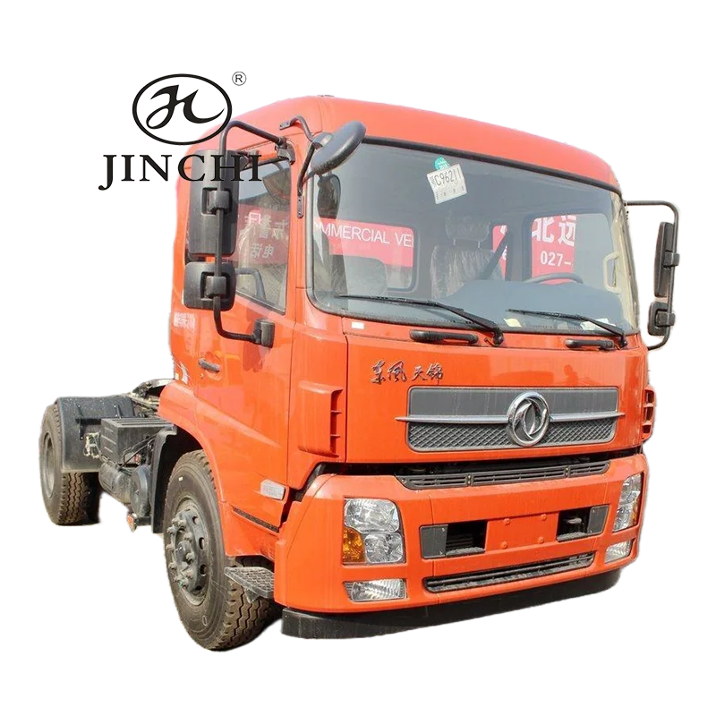 Новый автомобиль Dongfeng Tianlong 6x4 Подержанный грузовик средней грузоподъемности тягач с левосторонним приводом низкая цена для продажи