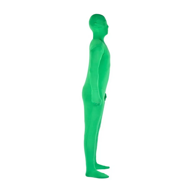 Studio Photography Studio Green Bodysuit Screen Body Suit Chromakey Green Backdrop Exchange Clothes