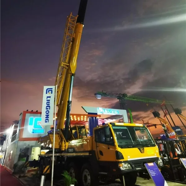 Container Machine 55 Ton TC600C5 Pick Up Truck Mounted Crane in Stock for Sale