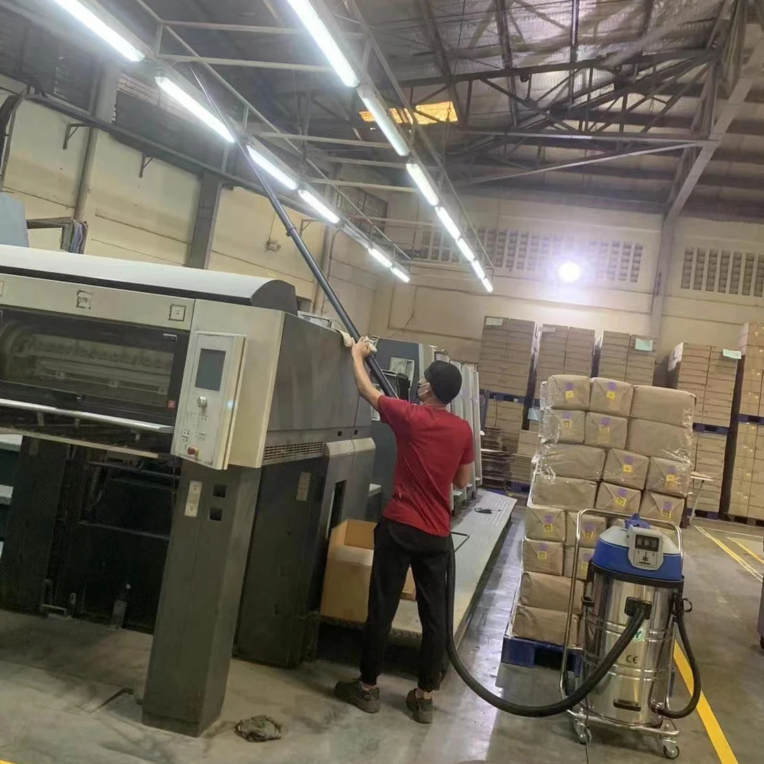 3600W 220v Heavy Duty Wet and Dry Roof maintenance equipment Gutter Vacuum Cleaning Tools