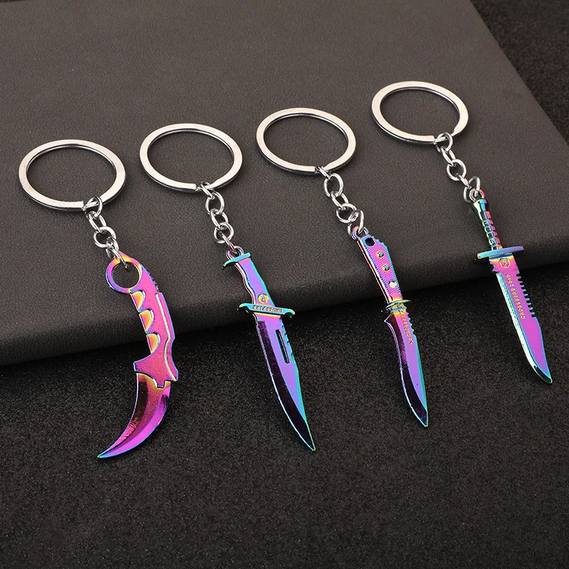 Predatory Impression Weapon Thug m4 Impression Claw Knife All Metal Model Keychain Pendant Latest Design