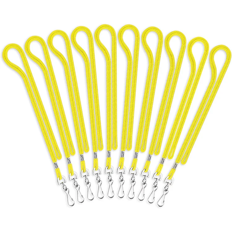 Factory Direct Custom Cord Lanyard ID Card Rope Lanyard