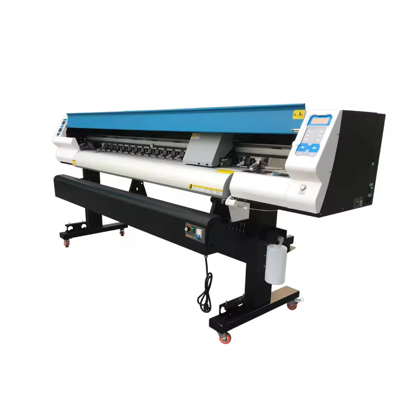 Hot Selling Automatic 1.8m Dual Dx5 Dx7 Xp600 I3200 Head Large Format Inkjet Eco Solvent Printer Provided 220V Flatbed Printer