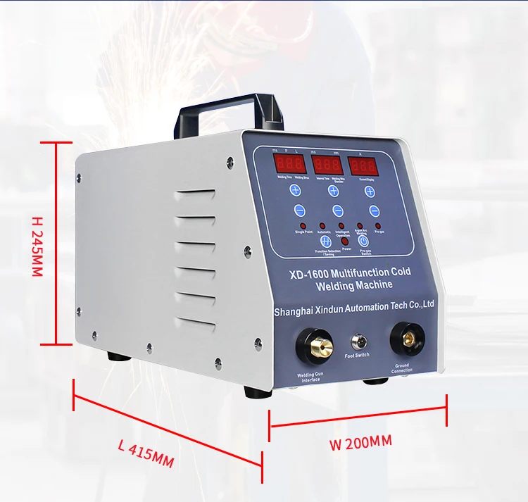 Wholesale Price New Arrival  Portable Stainless Steel Cold Welding Machine Metal Mold  Precision Repair Welding Machinie