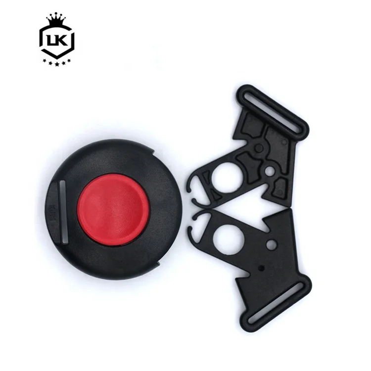 LanKe Wholesale Plastic 3-Way Strap Belt Buckles for Child Safety Seat and Baby Stroller High Chair