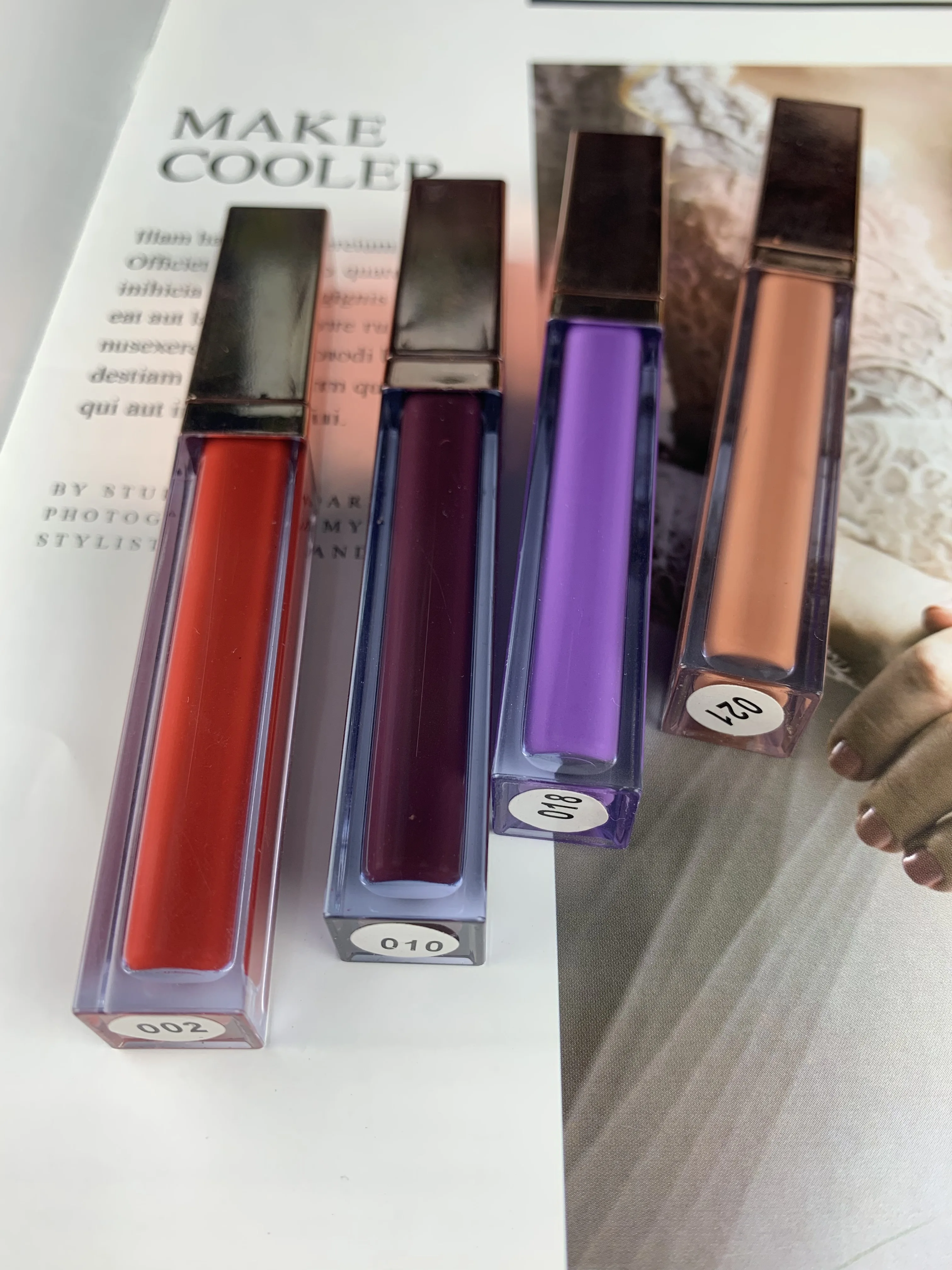 
fast shipping china high quality lipstick kiss proof private label liquid matte waterproof lipstick 