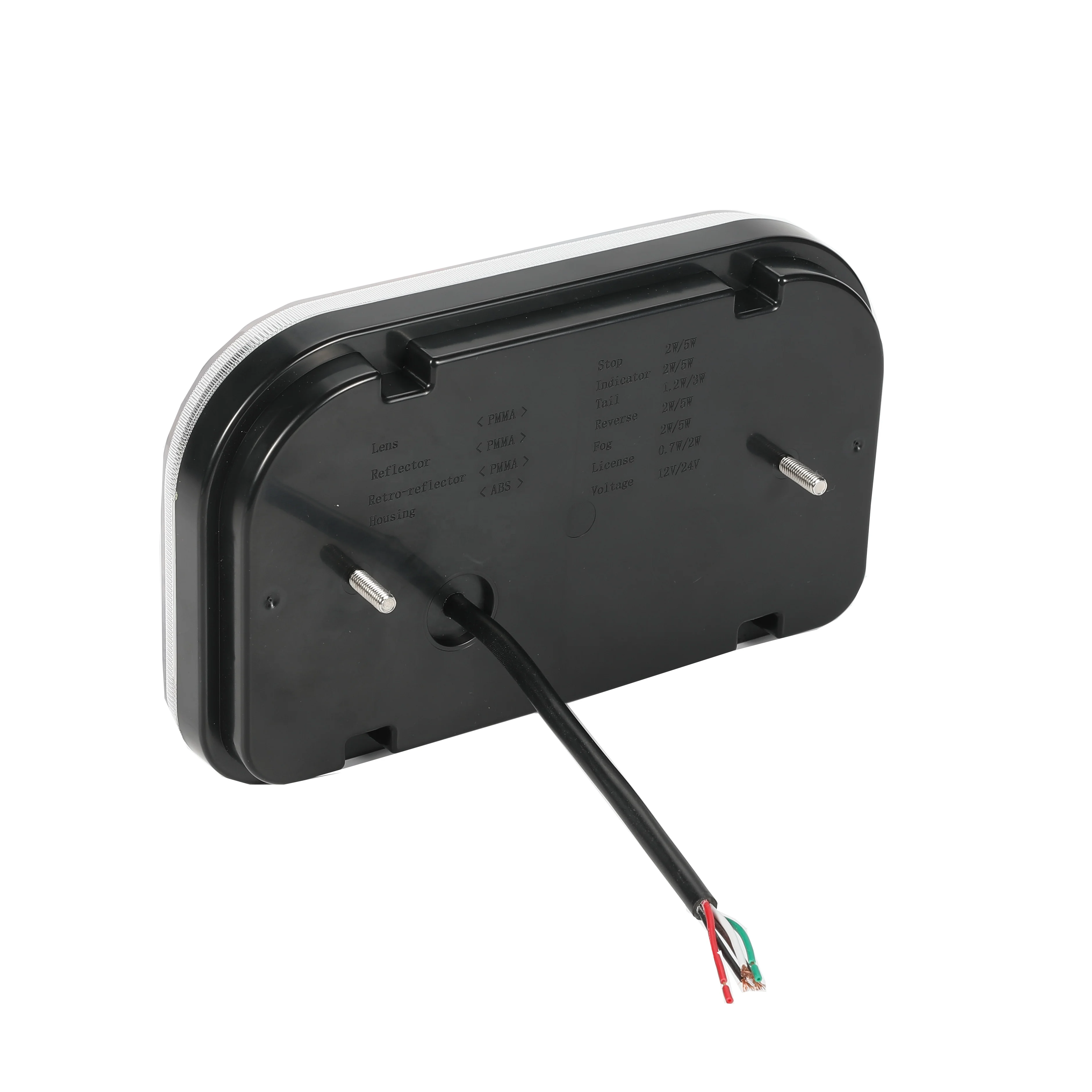 ECE E mark approval waterproof led truck and trailer lights with harnesses and 13 pin plug