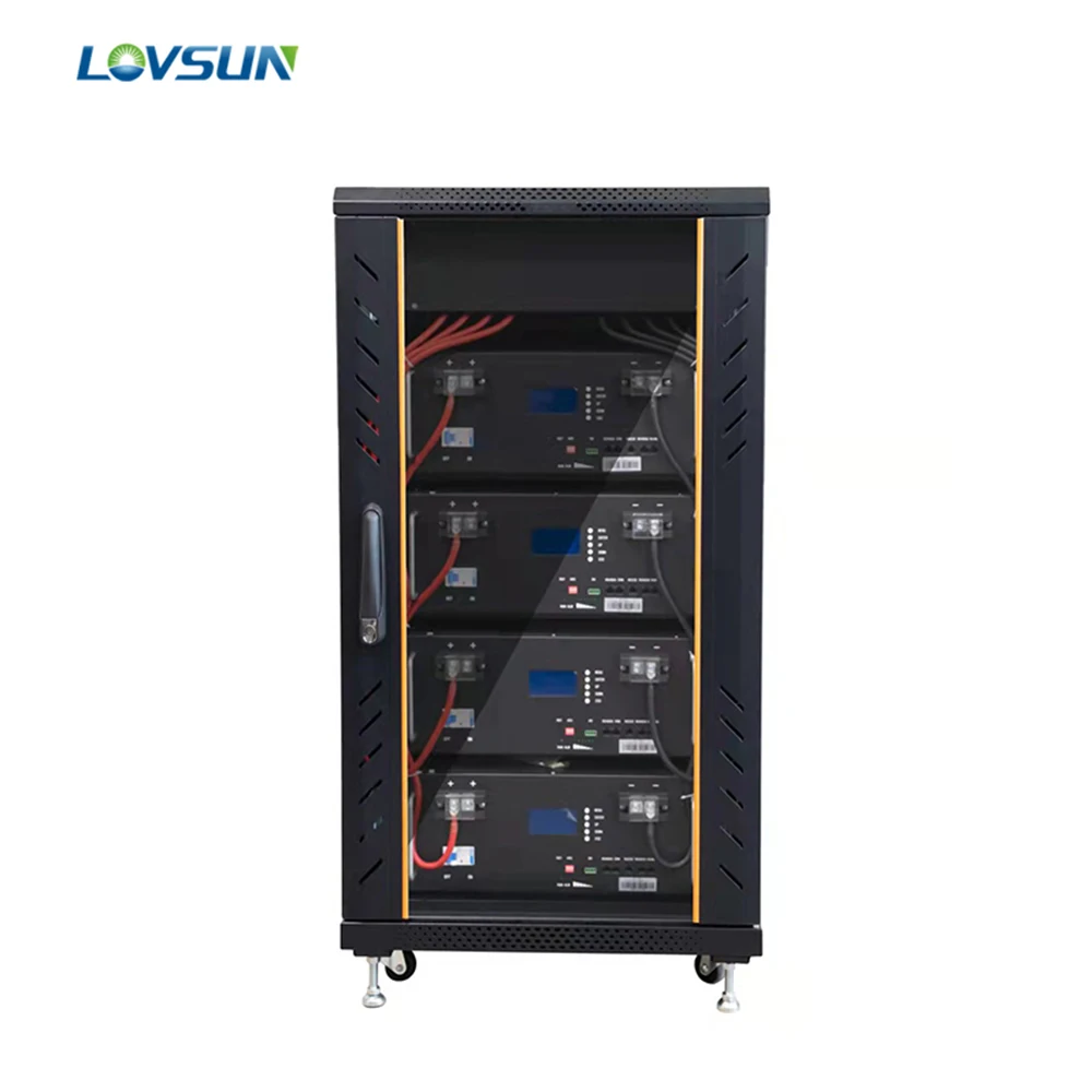 51.2v 16S BMS Solar Inverter Battery 100ah 200ah 300ah Lifepo4 Pack Battery 48v Lithium Ion Battery