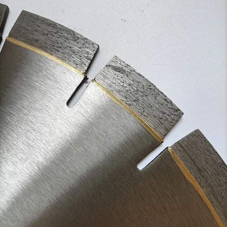 Fast cut 350mm 14 inch silent low sound diamond saw blade for granite marble quartz stone