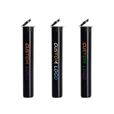 84 116mm CR Premium Plastic Packaging Pop Top Tubes Bulk Child Resistant Travel Holder Vial Sample Containers Pop Top Bottles