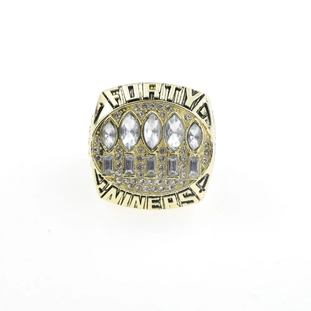 Shengwen Nfl 1994 San Francisco 49ers Championship Ring Europe And America Popular Memorial Nostalgic Classic Ring