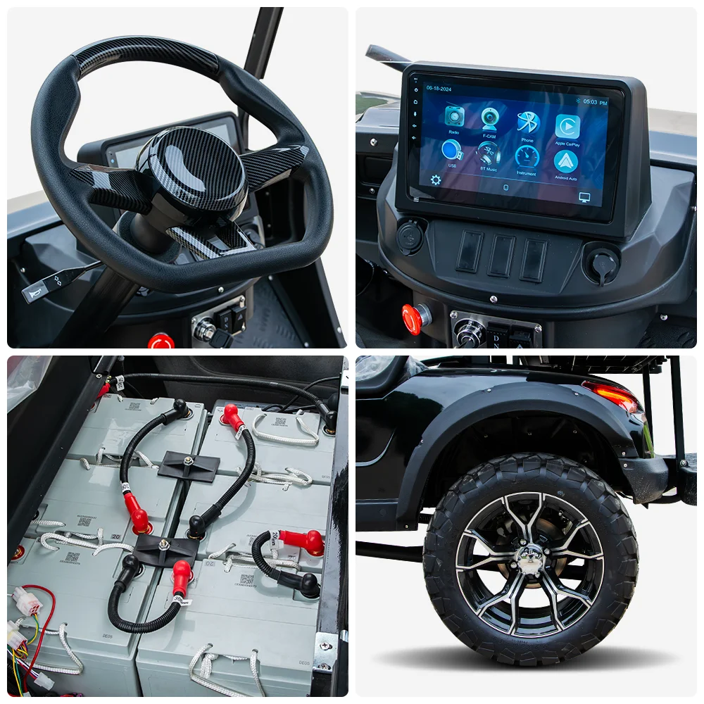 8 Seater Golf Cart Electric Sightseeing Bus 8 Seats Golf Cart Hotel Garden Airport Sport Ues 2 4 6 8 Seats Electric Golf Cart